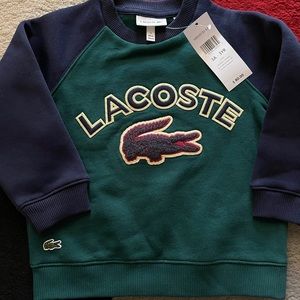 Lacoste 3T NTW Sweatshirt